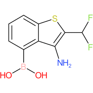 3-amino-2-(difluoromethyl)benzothiophene-4-boronic acid