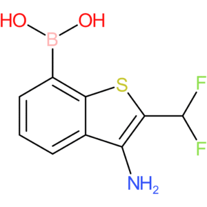 3-amino-2-(difluoromethyl)benzothiophene-7-boronic acid