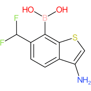 3-amino-6-(difluoromethyl)benzothiophene-7-boronic acid
