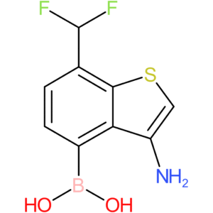 3-amino-7-(difluoromethyl)benzothiophene-4-boronic acid