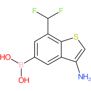 3-amino-7-(difluoromethyl)benzothiophene-5-boronic acid