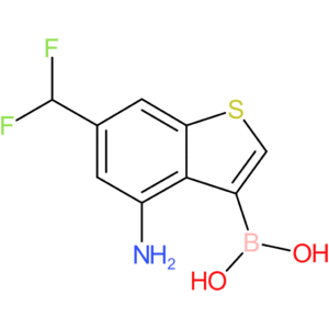 4-amino-6-(difluoromethyl)benzothiophene-3-boronic acid