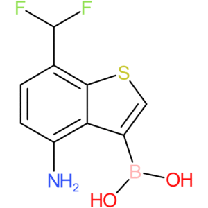 4-amino-7-(difluoromethyl)benzothiophene-3-boronic acid
