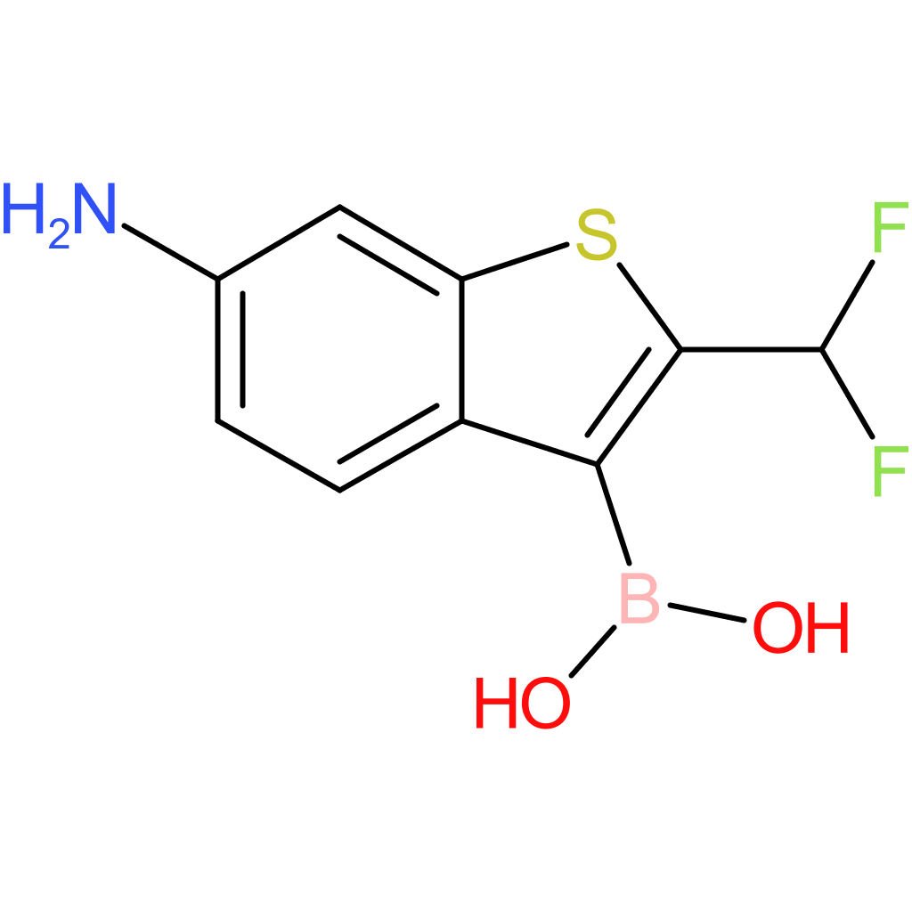 6-amino-2-(difluoromethyl)benzothiophene-3-boronic acid