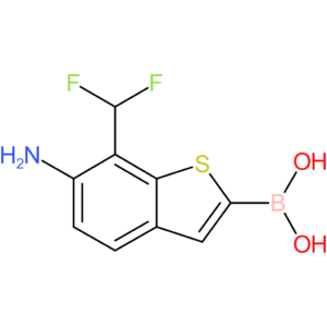 6-amino-7-(difluoromethyl)benzothiophene-2-boronic acid