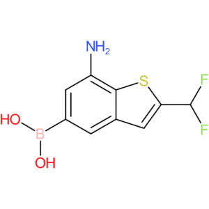 7-amino-2-(difluoromethyl)benzothiophene-5-boronic acid
