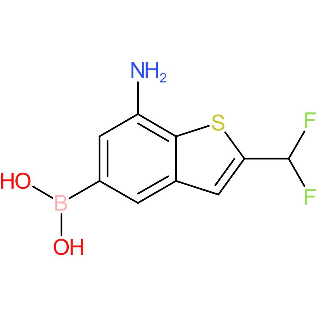 7-amino-2-(difluoromethyl)benzothiophene-5-boronic acid
