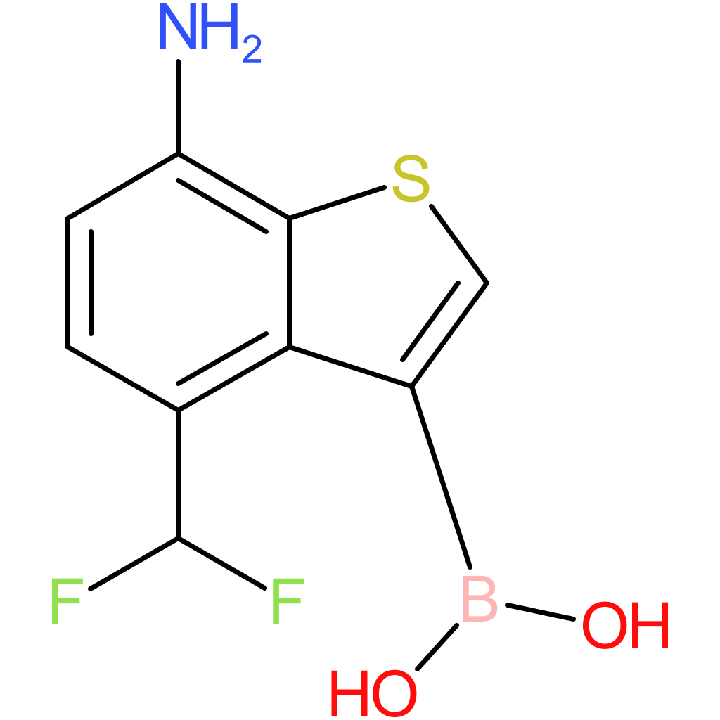 7-amino-4-(difluoromethyl)benzothiophene-3-boronic acid