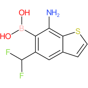 7-amino-5-(difluoromethyl)benzothiophene-6-boronic acid