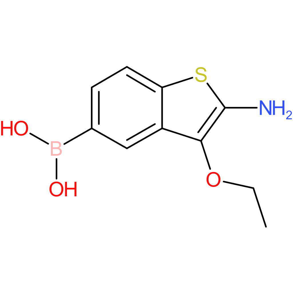 2-amino-3-ethoxybenzothiophene-5-boronic acid
