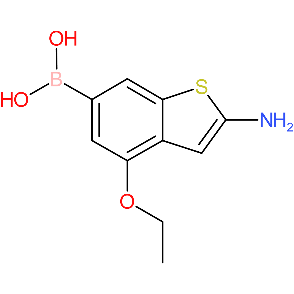 2-amino-4-ethoxybenzothiophene-6-boronic acid