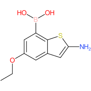 2-amino-5-ethoxybenzothiophene-7-boronic acid
