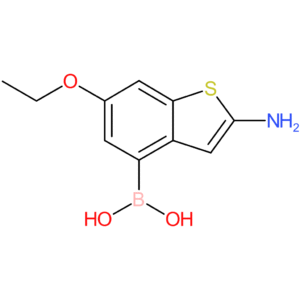 2-amino-6-ethoxybenzothiophene-4-boronic acid