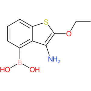 3-amino-2-ethoxybenzothiophene-4-boronic acid