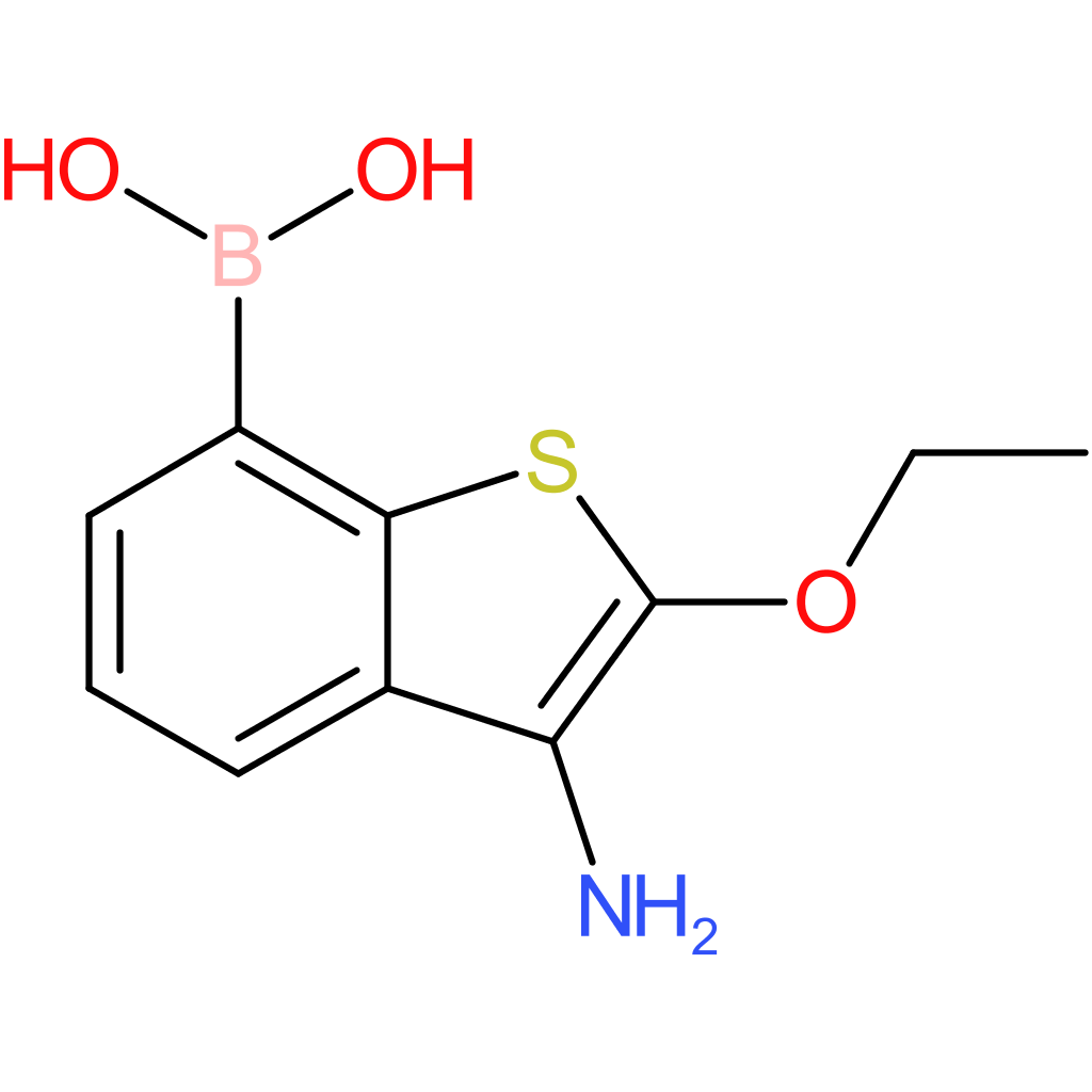 3-amino-2-ethoxybenzothiophene-7-boronic acid