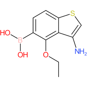3-amino-4-ethoxybenzothiophene-5-boronic acid