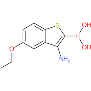 3-amino-5-ethoxybenzothiophene-2-boronic acid