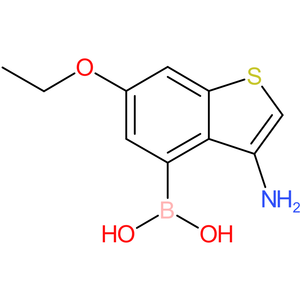 3-amino-6-ethoxybenzothiophene-4-boronic acid