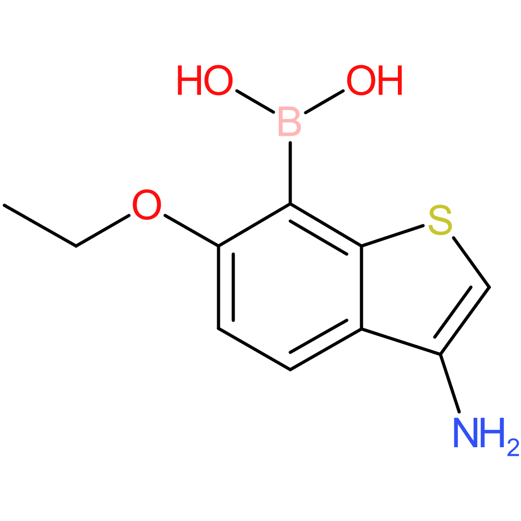 3-amino-6-ethoxybenzothiophene-7-boronic acid