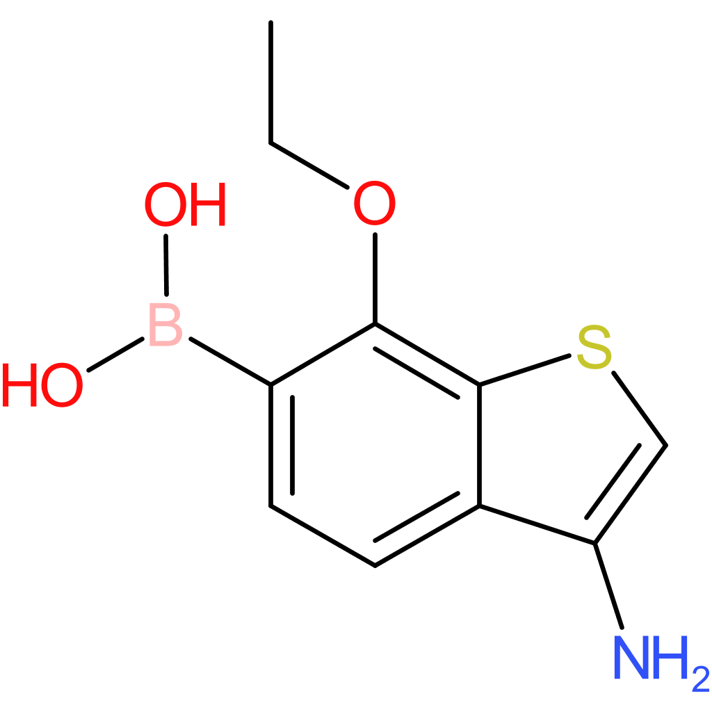 3-amino-7-ethoxybenzothiophene-6-boronic acid