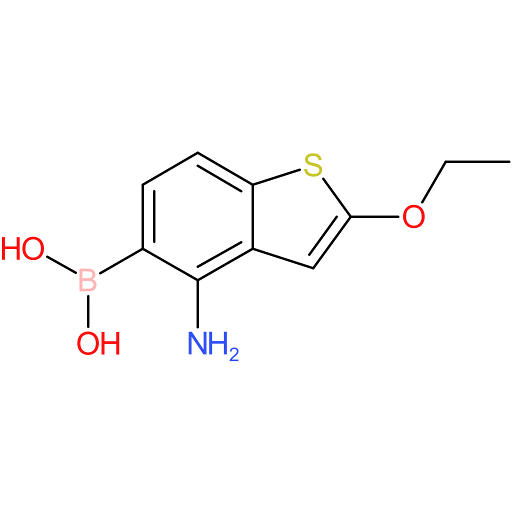 4-amino-2-ethoxybenzothiophene-5-boronic acid