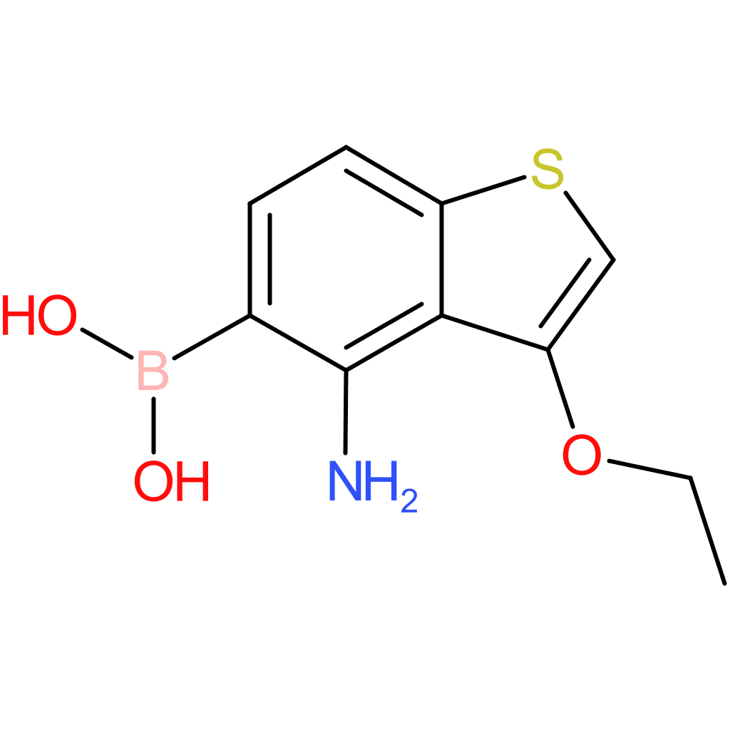 4-amino-3-ethoxybenzothiophene-5-boronic acid