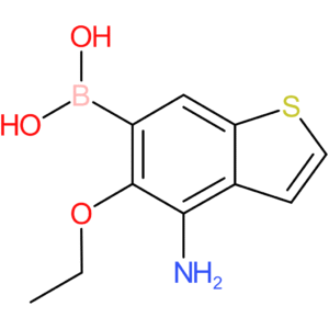4-amino-5-ethoxybenzothiophene-6-boronic acid