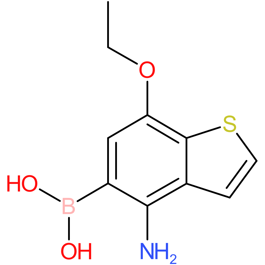 4-amino-7-ethoxybenzothiophene-5-boronic acid