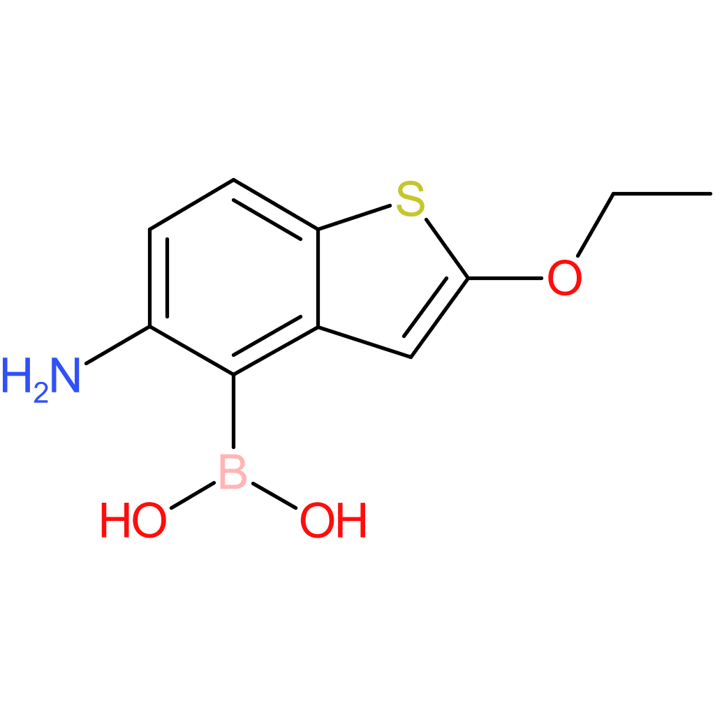 5-amino-2-ethoxybenzothiophene-4-boronic acid