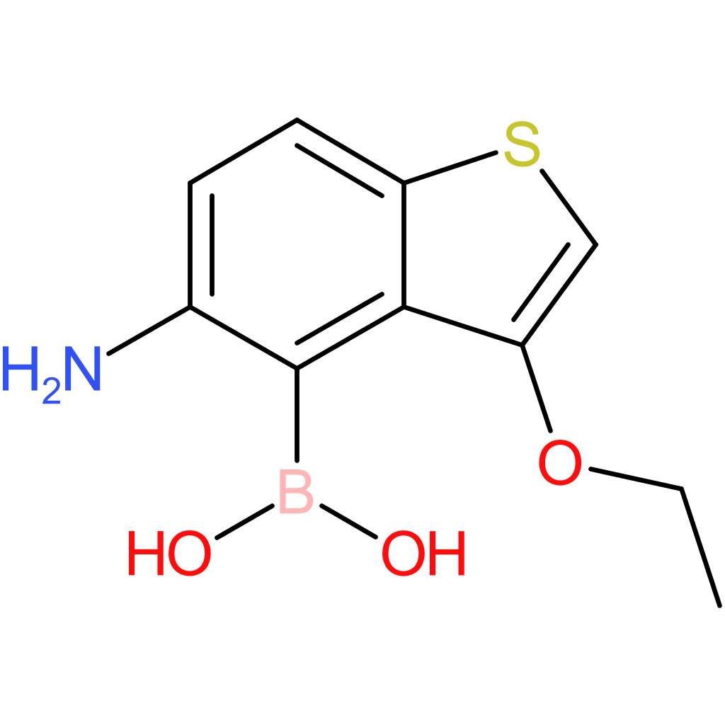 5-amino-3-ethoxybenzothiophene-4-boronic acid