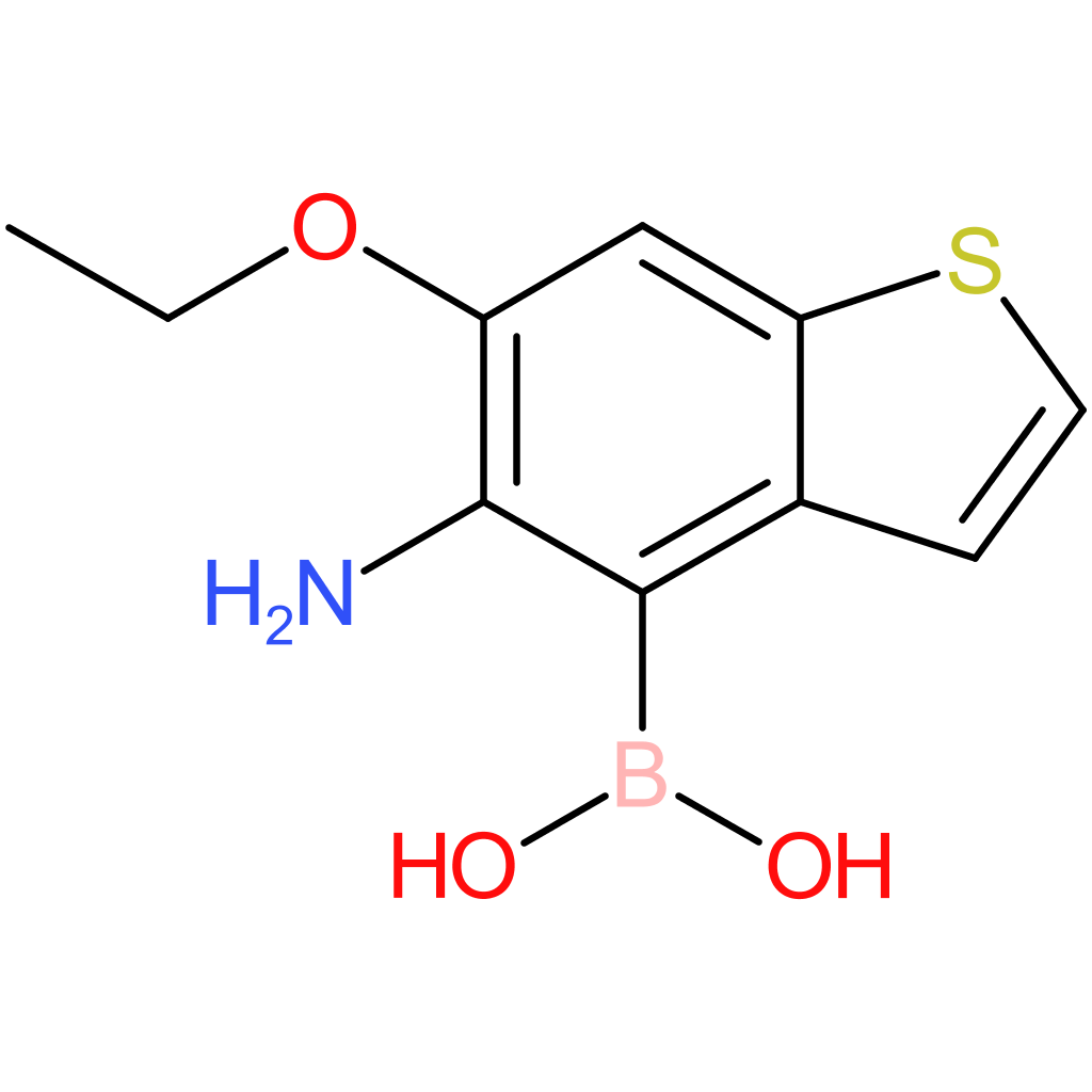 5-amino-6-ethoxybenzothiophene-4-boronic acid