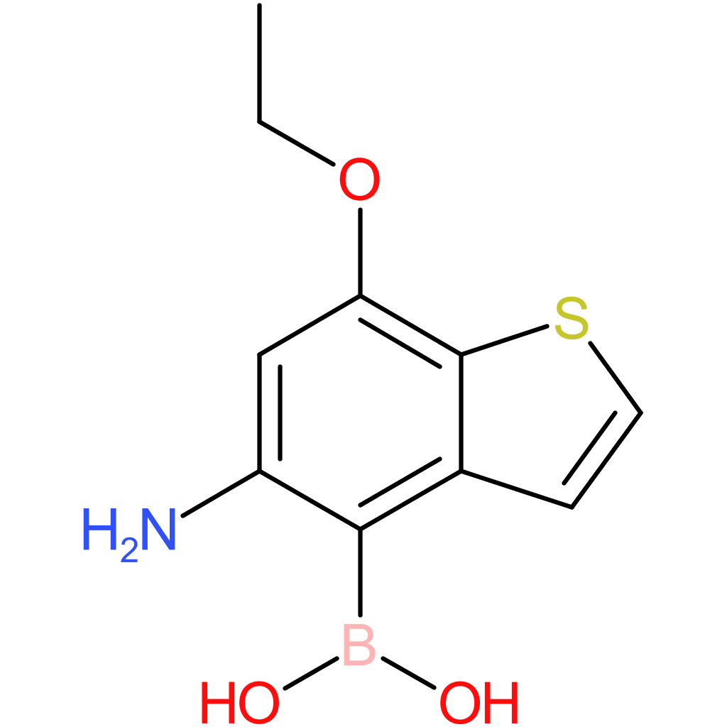 5-amino-7-ethoxybenzothiophene-4-boronic acid