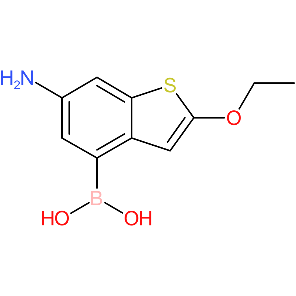 6-amino-2-ethoxybenzothiophene-4-boronic acid