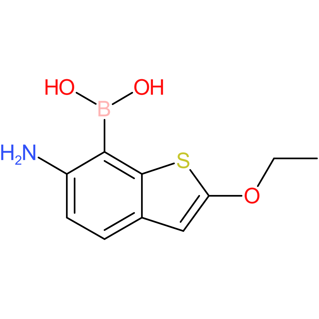 6-amino-2-ethoxybenzothiophene-7-boronic acid