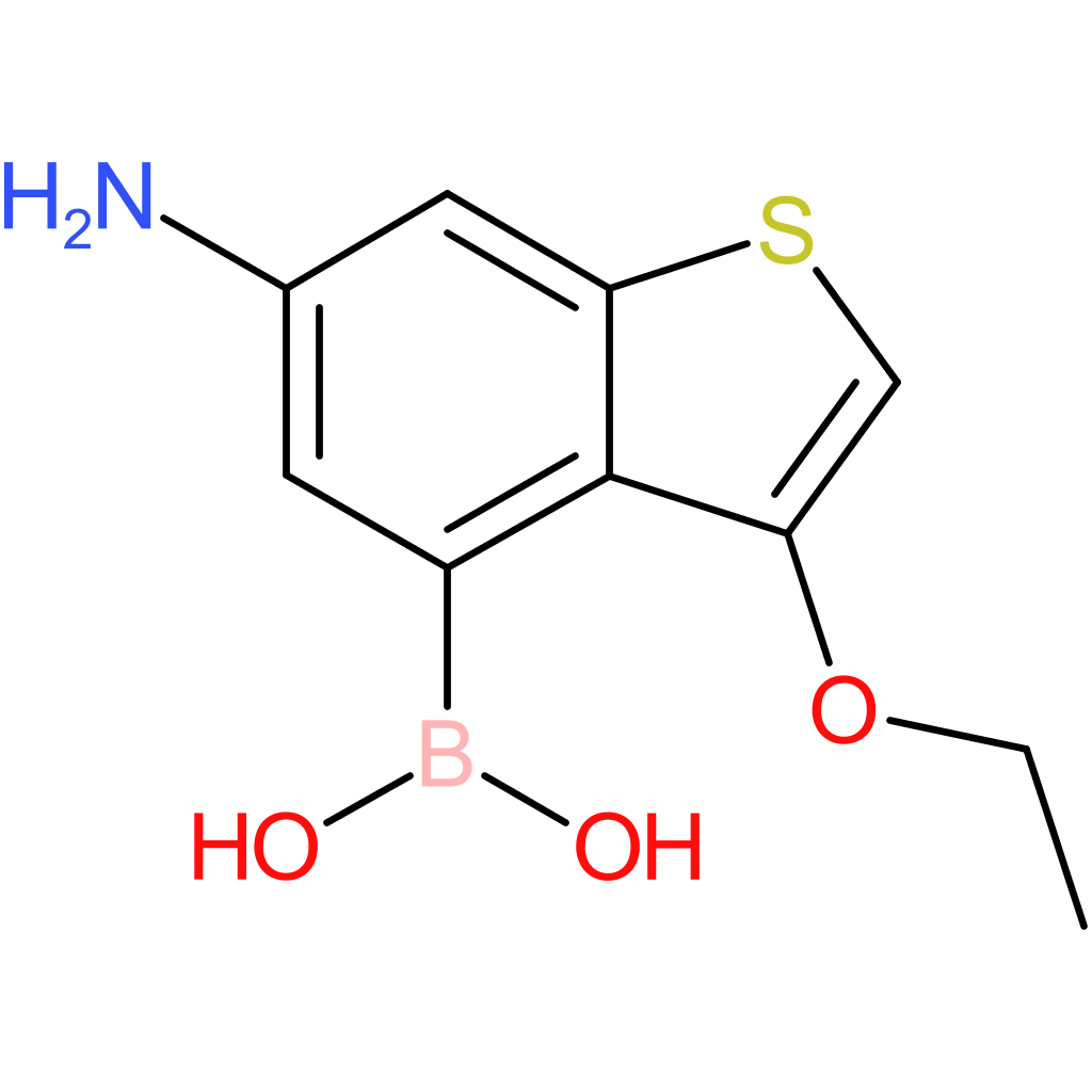 6-amino-3-ethoxybenzothiophene-4-boronic acid