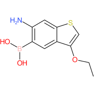 6-amino-3-ethoxybenzothiophene-5-boronic acid