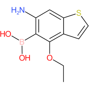 6-amino-4-ethoxybenzothiophene-5-boronic acid