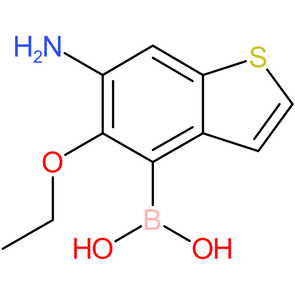 6-amino-5-ethoxybenzothiophene-4-boronic acid