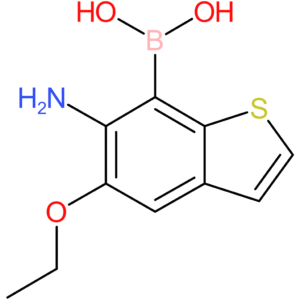 6-amino-5-ethoxybenzothiophene-7-boronic acid
