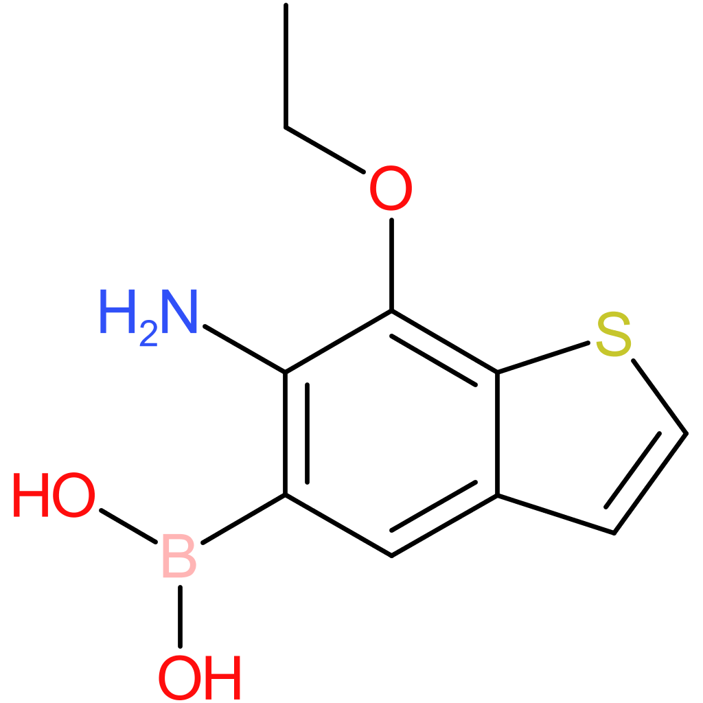 6-amino-7-ethoxybenzothiophene-5-boronic acid