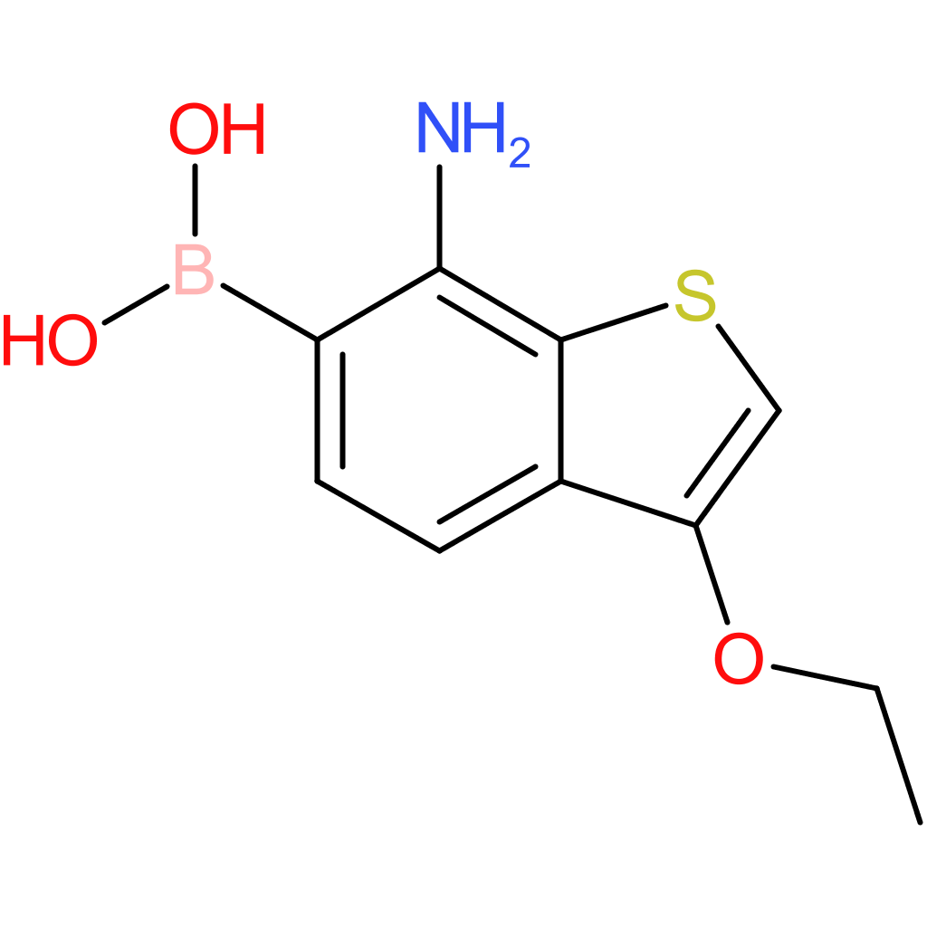 7-amino-3-ethoxybenzothiophene-6-boronic acid