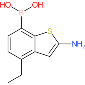 2-amino-4-ethylbenzothiophene-7-boronic acid