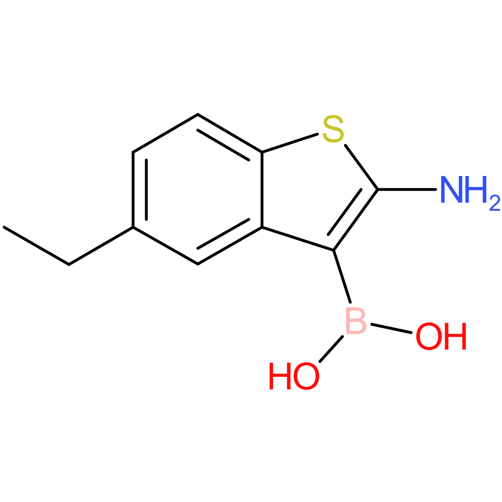2-amino-5-ethylbenzothiophene-3-boronic acid