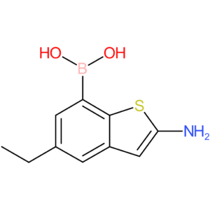 2-amino-5-ethylbenzothiophene-7-boronic acid