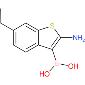 2-amino-6-ethylbenzothiophene-3-boronic acid