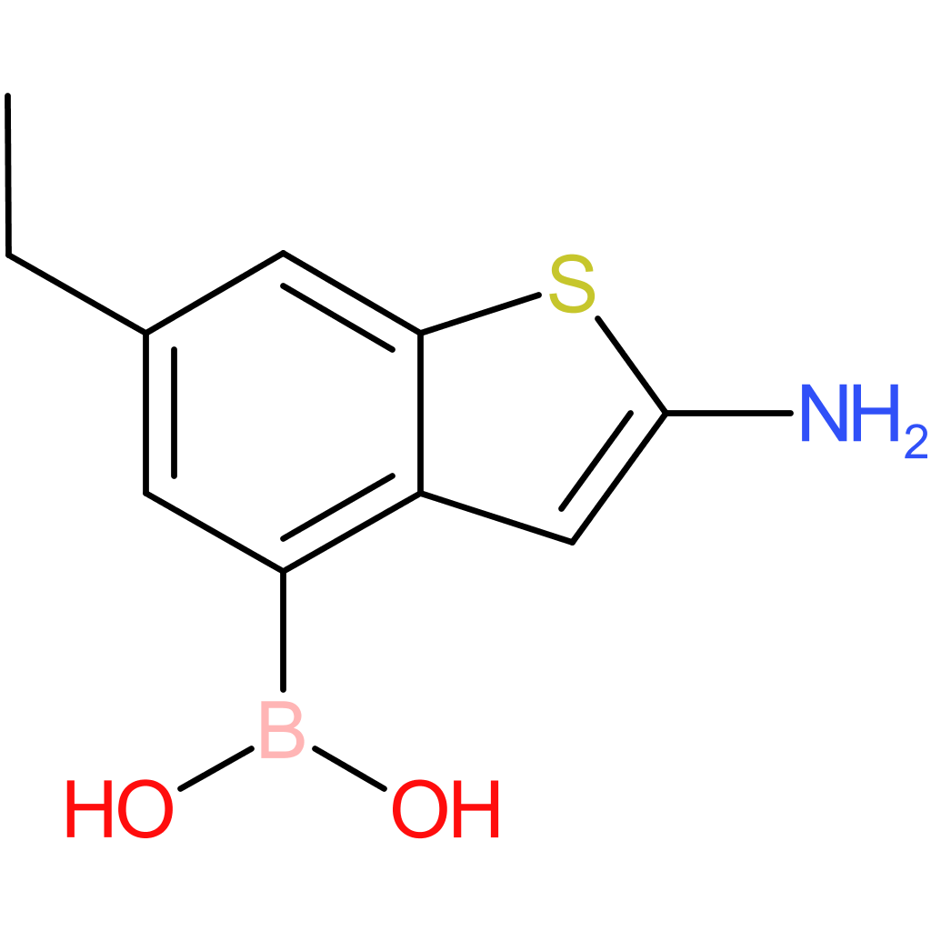 2-amino-6-ethylbenzothiophene-4-boronic acid