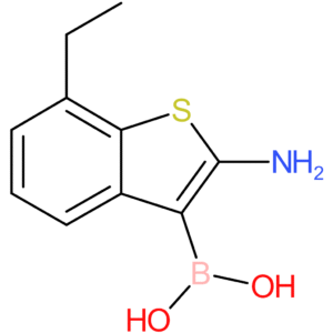 2-amino-7-ethylbenzothiophene-3-boronic acid