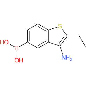 3-amino-2-ethylbenzothiophene-5-boronic acid