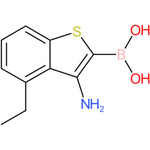 3-amino-4-ethylbenzothiophene-2-boronic acid