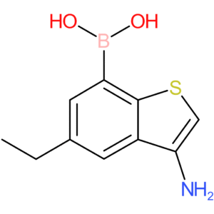 3-amino-5-ethylbenzothiophene-7-boronic acid